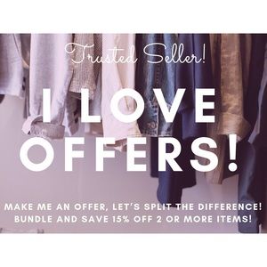 POSH AMBASSADOR!! TRUSTED SELLER! 💁🏼‍♀️